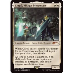 画像1: (FOIL)ミッドガルの傭兵、クラウド/Cloud, Midgar Mercenary《英語》【PRM】