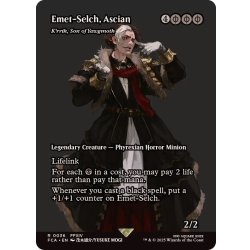 画像1: (FOIL)アシエン・エメトセルク/Emet-Selch, Ascian　//　ヨーグモスの息子、ケリク/K'rrik, Son of Yawgmoth《英語》【FCA】