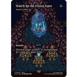 画像1: (FOIL)氷漬けの幻獣を求めて/Search for the Frozen Esper　//　自然の要求/Nature's Claim《英語》【FCA】