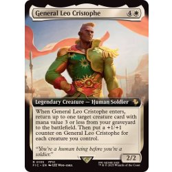 画像1: (FOIL)(フルアート)将軍、レオ・クリストフ/General Leo Cristophe《英語》【FIC】