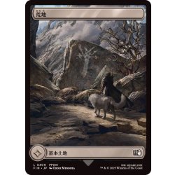 画像1: (FOIL)(フルアート)荒地/Wastes《日本語》【FIN】