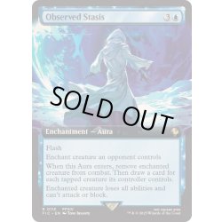 画像1: [EX+](FOIL)(フルアート)停滞の光/Observed Stasis《英語》【FIC】