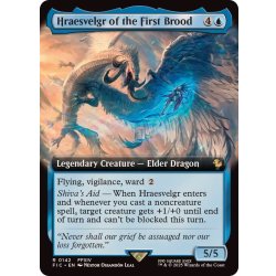 画像1: [EX+](フルアート)聖竜フレースヴェルグ/Hraesvelgr of the First Brood《英語》【FIC】