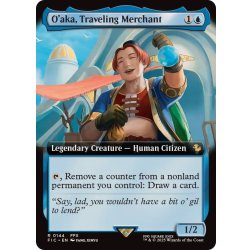 画像1: [EX+](FOIL)(フルアート)旅する商人、オオアカ屋/O'aka, Traveling Merchant《英語》【FIC】