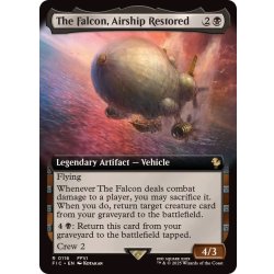 画像1: (フルアート)よみがえる翼、ファルコン号/The Falcon, Airship Restored《英語》【FIC】