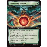 [EX+](FOIL)(フルアート)召喚マテリア/Summoning Materia《英語》【FIC】