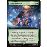 (FOIL)(フルアート)ユウナの覚悟/Yuna's Decision《英語》【FIC】
