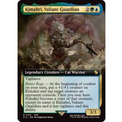 画像1: (FOIL)(フルアート)ロンゾ族のガード、キマリ/Kimahri, Valiant Guardian《英語》【FIC】