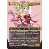 (サージFOIL)(フルアート)魔導の力を持つ少女、ティナ/Terra, Herald of Hope《英語》【FIC】