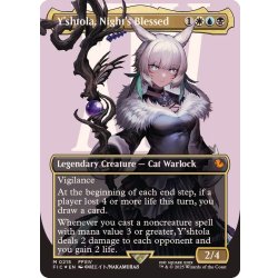 画像1: (サージFOIL)(フルアート)魔女、ヤ・シュトラ・ルル/Y'shtola, Night's Blessed《英語》【FIC】
