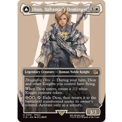 画像1: (FOIL)(フルアート)(0376)バハムートのドミナント、ディオン/Dion, Bahamut's Dominant《英語》【FIN】
