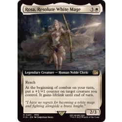 画像1: (フルアート)強き愛の白魔道士、ローザ/Rosa, Resolute White Mage《英語》【FIN】