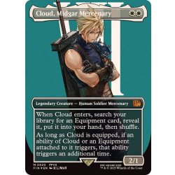 画像1: [EX+](サージFOIL)ミッドガルの傭兵、クラウド/Cloud, Midgar Mercenary《英語》【FIN】