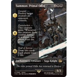画像1: (フルアート)召喚：蛮神オーディン/Summon: Primal Odin《英語》【FIN】