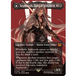 画像1: [EX](フルアート)(0382)威名のソルジャー、セフィロス/Sephiroth, Fabled SOLDIER《英語》【FIN】