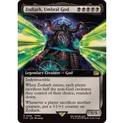 画像1: (フルアート)(0456)戒律王、ゾディアーク/Zodiark, Umbral God《英語》【FIN】