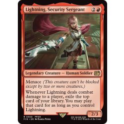 画像1: 刃向かう者、ライトニング/Lightning, Security Sergeant《英語》【FIN】