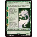 (FOIL)召喚：フェンリル/Summon: Fenrir《英語》【FIN】