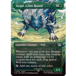 画像1: (FOIL)(フルアート)(0345)盟友、トルガル/Torgal, A Fine Hound《英語》【FIN】