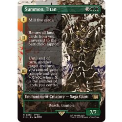 画像1: (FOIL)(フルアート)召喚：タイタン/Summon: Titan《英語》【FIN】