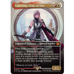 画像1: [EX+](FOIL)(フルアート)(0320)シーンドライブ、ライトニング/Lightning, Army of One《英語》【FIN】