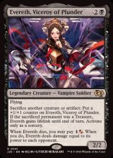 ☆SALE☆略奪総督、エヴェレス/Evereth, Viceroy of Plunder《英語》【J25】