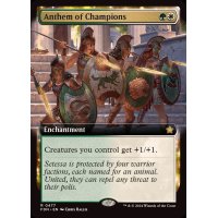 [EX+](フルアート)(0477)勇者の頌歌/Anthem of Champions《英語》【FDN】
