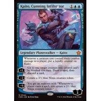 [EX](FOIL)狡猾な侵入者、魁渡/Kaito, Cunning Infiltrator《英語》【FDN】