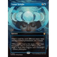 [EX+](マナFOIL)月の洞察/Lunar Insight《英語》【FDN】