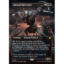画像1: [EX+](マナFOIL)深淵の収穫者/Abyssal Harvester《英語》【FDN】