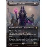 [EX+](マナFOIL)死者の王、ザル・アシュール/Zul Ashur, Lich Lord《英語》【FDN】