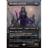 [EX+](マナFOIL)死者の王、ザル・アシュール/Zul Ashur, Lich Lord《英語》【FDN】