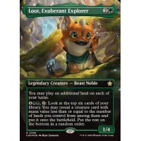 [EX+](マナFOIL)溌剌とした探検家、おたから/Loot, Exuberant Explorer《英語》【FDN】