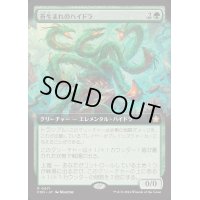 (FOIL)(フルアート)(0471)苔生まれのハイドラ/Mossborn Hydra《日本語》【FDN】