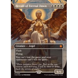 画像1: (マナFOIL)永遠曙光の伝令/Herald of Eternal Dawn《英語》【FDN】