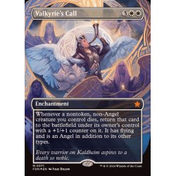 画像1: [EX+](マナFOIL)戦乙女の呼び声/Valkyrie's Call《英語》【FDN】