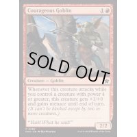 (FOIL)威勢のいいゴブリン/Courageous Goblin《英語》【FDN】
