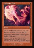 (旧枠仕様)稲妻の斧/Lightning Axe《英語》【INR】