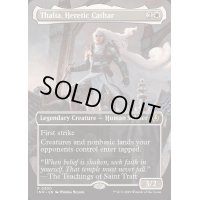 [EX+](FOIL)(フルアート)異端聖戦士、サリア/Thalia, Heretic Cathar《英語》【INR】