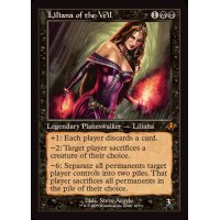 (FOIL)(旧枠仕様)ヴェールのリリアナ/Liliana of the Veil《英語》【INR】