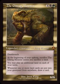 [EX](旧枠仕様)ギトラグの怪物/The Gitrog Monster《英語》【INR】