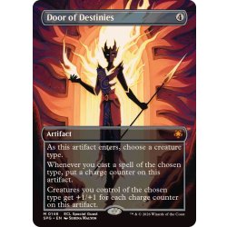 画像1: (FOIL)(フルアート)(0146)運命の扉/Door of Destinies《英語》【SPG】