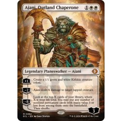 画像1: (FOIL)(フルアート)辺境地の御目付役、アジャニ/Ajani, Outland Chaperone《英語》【ECL】