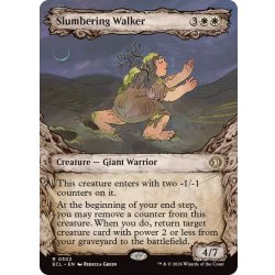 画像1: [EX+](FOIL)(ショーケース枠)まどろむ散歩者/Slumbering Walker《英語》【ECL】