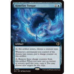 画像1: (FOIL)(フルアート)凍炎の首飾り/Rimefire Torque《英語》【ECL】