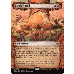 画像1: (FOIL)(ショーケース枠)(0319)怠け討ち/Meek Attack《英語》【ECL】