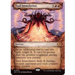 画像1: (FOIL)(ショーケース枠)魂の焼身/Soul Immolation《英語》【ECL】