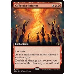画像1: (FOIL)(フルアート)集団業火/Collective Inferno《英語》【ECL】