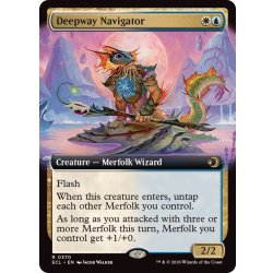 画像1: (フルアート)深路の航行者/Deepway Navigator《英語》【ECL】