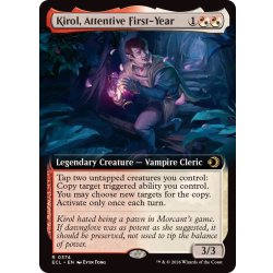 画像1: [EX+](FOIL)(フルアート)注意深い一年生、キーロル/Kirol, Attentive First-Year《英語》【ECL】